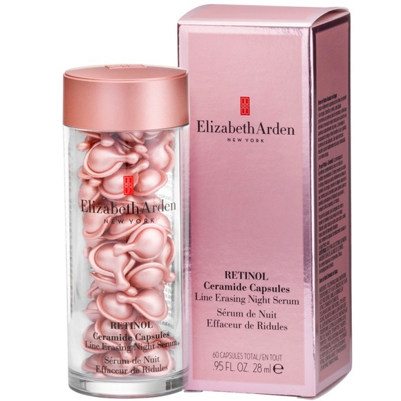 Sealed bottle ofElizabeth Arden Retinol Ceramide 60 Capsules